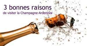 3 bonnes raisons de visiter la Champagne-Ardennes