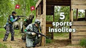 Top 5 des activités sportives insolites